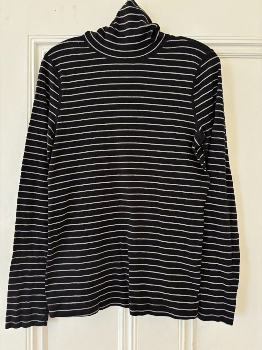 Striped Turtleneck